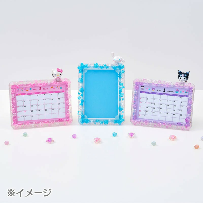 キティ・シナモロール・クロミの並列イメージ。3点セットではない。 画像:サンリオ公式商品ページ。